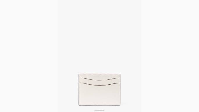 žene Kate Spade pergament morgan bow uljepšani držač kartice pribor 04HN433