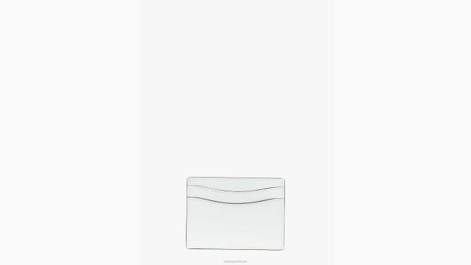 žene Kate Spade prava bijela sam ikona kožni držač kartice pribor 04HN413