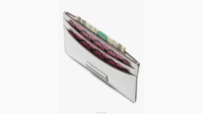 žene Kate Spade prava bijela sam ikona kožni držač kartice pribor 04HN413