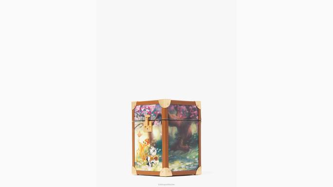 žene Kate Spade multi disney x new york bambi 3d spojka za prtljažnik pribor 04HN207