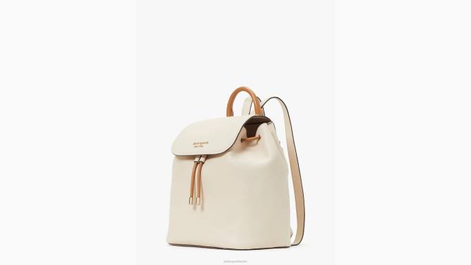 žene Kate Spade čaša za mlijeko multi sinch ruksak od šljunčane kože srednjeg preklopa pribor 04HN169