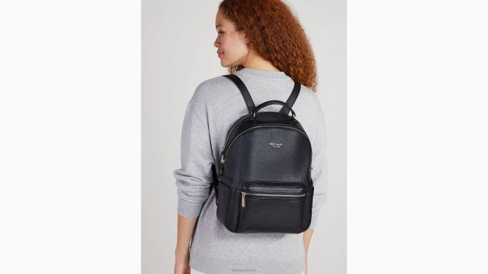 žene Kate Spade crno Hudson veliki ruksak pribor 04HN257