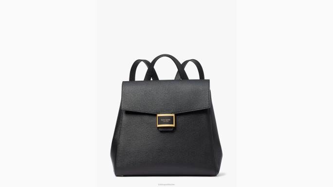 žene Kate Spade crno katy srednji preklopni ruksak pribor 04HN292