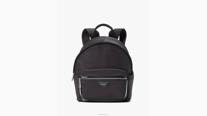 žene Kate Spade crno sam ikona ksnyl mali ruksak pribor 04HN234