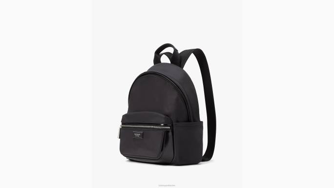 žene Kate Spade crno sam ikona ksnyl mali ruksak pribor 04HN234