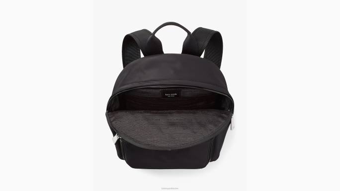žene Kate Spade crno sam ikona ksnyl mali ruksak pribor 04HN234