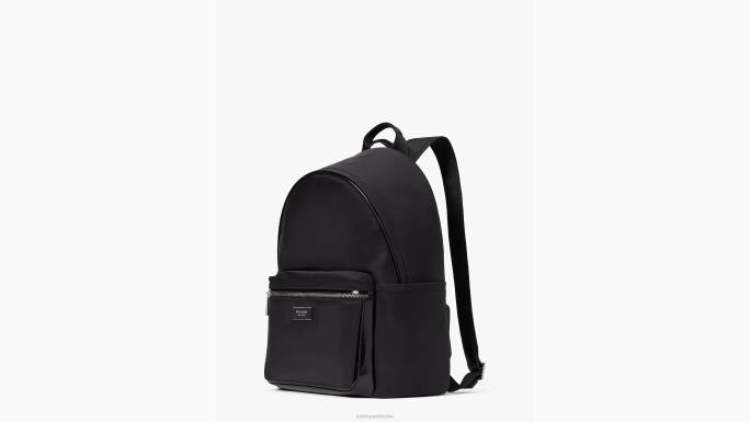 žene Kate Spade crno sam ikona ksnyl najlonski srednji ruksak pribor 04HN263