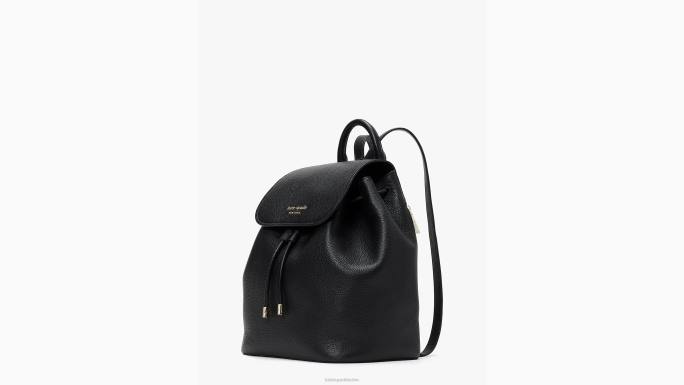 žene Kate Spade crno sinch srednji ruksak pribor 04HN126