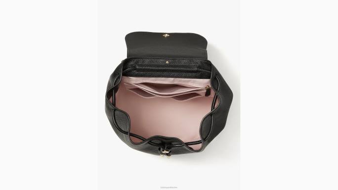žene Kate Spade crno sinch srednji ruksak pribor 04HN126