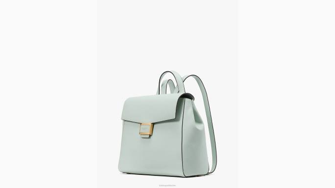 žene Kate Spade kristalno plava katy srednji preklopni ruksak pribor 04HN291