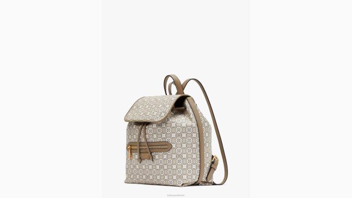 žene Kate Spade prirodni multi cvjetni monogram mia ruksak s preklopom pribor 04HN325