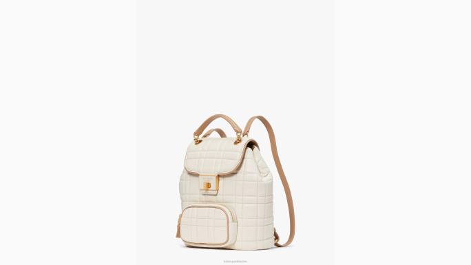 žene Kate Spade slonovača prošiveni mali ruksak evelyn pribor 04HN289