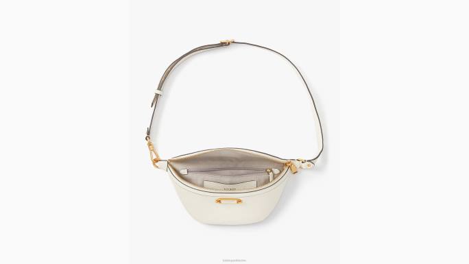 žene Kate Spade aureola bijela gramercy srednja torba za pojas pribor 04HN111