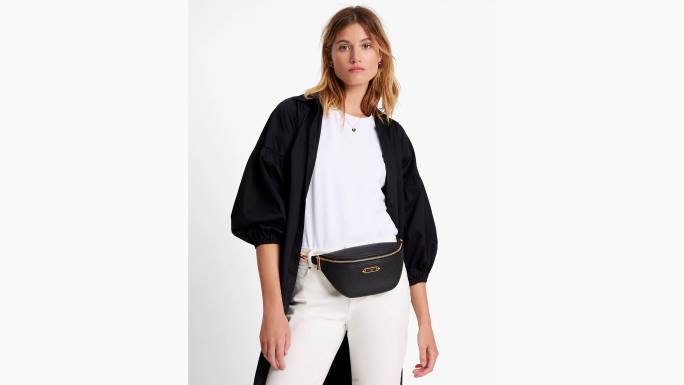 žene Kate Spade crno gramercy srednja torba za pojas pribor 04HN110
