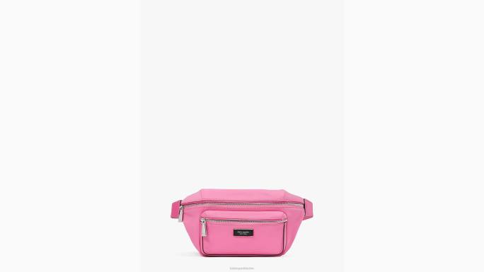 žene Kate Spade ružičasti oblak sam ikona ksnyl najlonska srednja torba za pojas pribor 04HN42