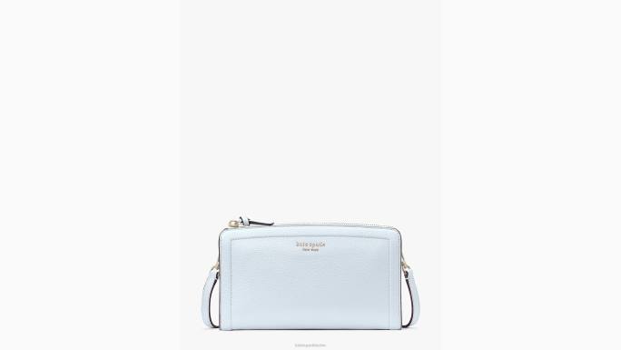žene Kate Spade akvarel plavi knott small crossbody pribor 04HN82