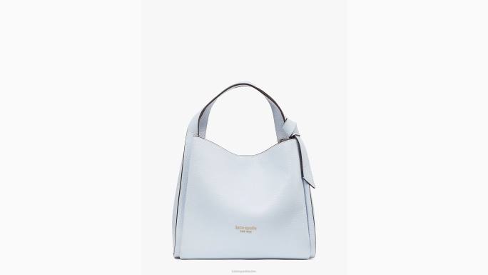 žene Kate Spade akvarel plavi knott srednja torba preko tijela pribor 04HN124