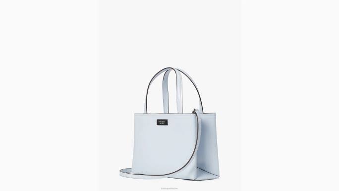 žene Kate Spade akvarel plavi sam icon mala kožna torba pribor 04HN218