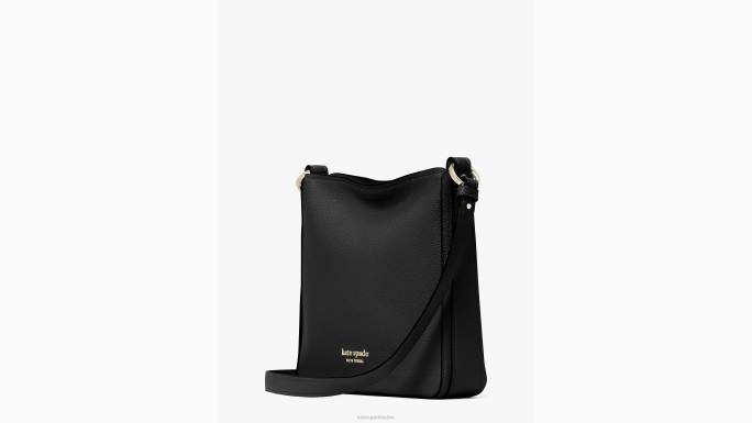 žene Kate Spade crno hudson mala kurirska torba pribor 04HN132