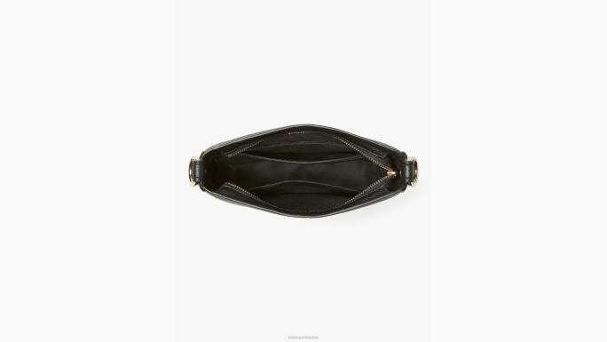 žene Kate Spade crno hudson mala kurirska torba pribor 04HN132