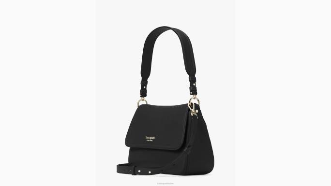 žene Kate Spade crno hudson srednja kabriolet torba za rame pribor 04HN141