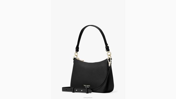 žene Kate Spade crno hudson srednje kabriolet crossbody pribor 04HN99