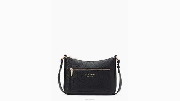 žene Kate Spade crno hudson srednje križno tijelo pribor 04HN23