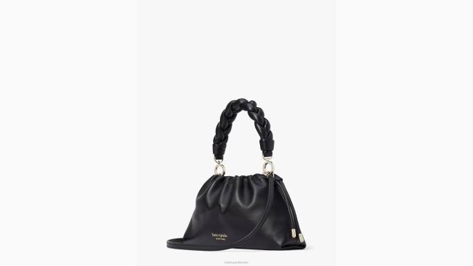 žene Kate Spade crno meringue mali crossbody pribor 04HN129