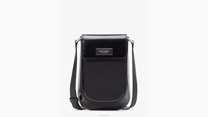 žene Kate Spade crno sam ikona ksnyl najlon sjever jug ​​crossbody pribor 04HN237