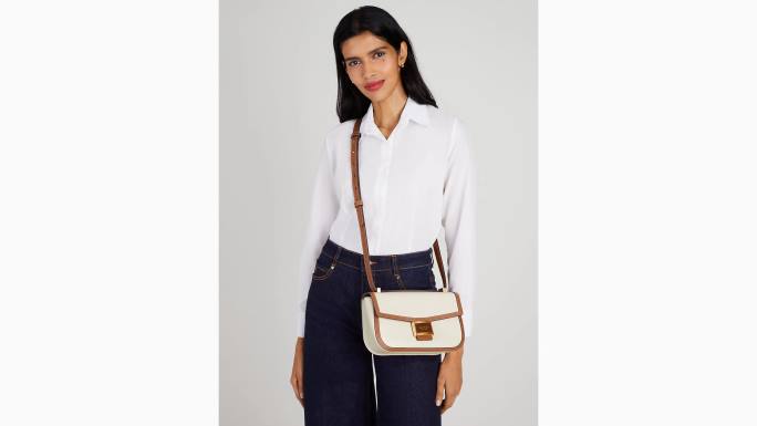 žene Kate Spade halo bijeli multi katy srednja kabriolet torba za rame pribor 04HN51