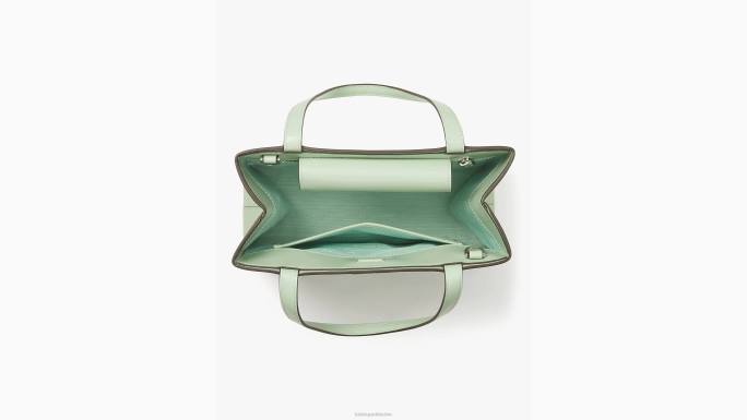 žene Kate Spade krema od pistacija sam icon mala kožna torba pribor 04HN217