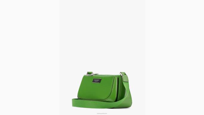 žene Kate Spade ks zelena sam ikona ksnyl najlon istok zapad srednje preko tijela pribor 04HN247