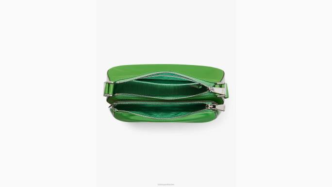 žene Kate Spade ks zelena sam ikona ksnyl najlon istok zapad srednje preko tijela pribor 04HN247