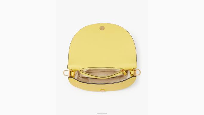 žene Kate Spade maslačak žuti multi lemon drop pleteni 3d crossbody pribor 04HN97