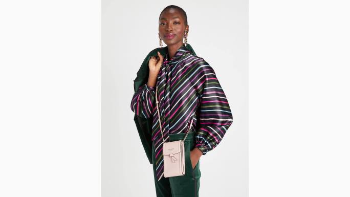 žene Kate Spade mochi ružičasta knott sjever jug ​​phone crossbody pribor 04HN103