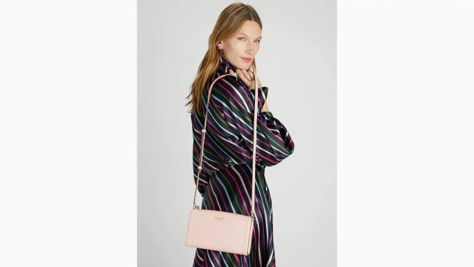žene Kate Spade mochi ružičasta knott small crossbody pribor 04HN84