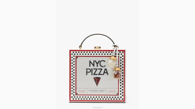 žene Kate Spade multi kriška 3d kutija za pizzu torba s gornjom ručkom pribor 04HN93