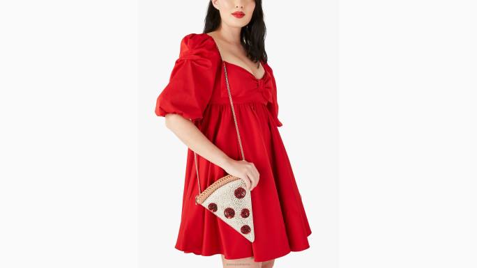 žene Kate Spade multi kriška 3d pizza crossbody pribor 04HN306