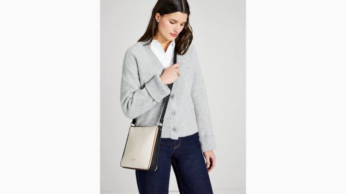 žene Kate Spade pergamena multi Hudson mala kurirska torba s blokovima boja pribor 04HN102