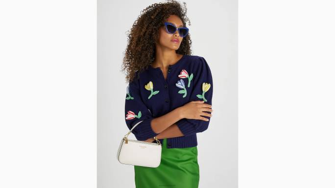 žene Kate Spade pergament morgan east west crossbody pribor 04HN147