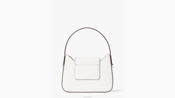 žene Kate Spade prava bijela sam icon kožna mini hobo torba pribor 04HN37