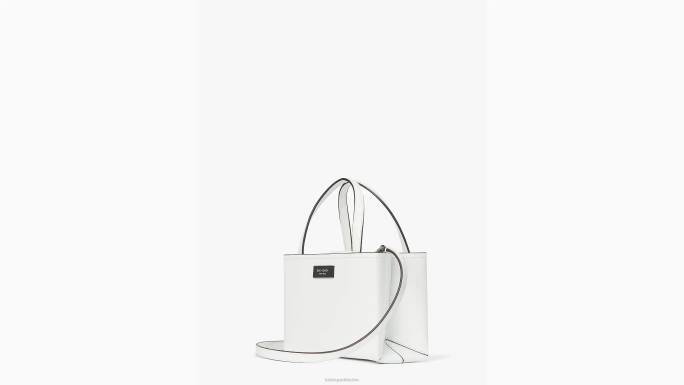 žene Kate Spade prava bijela sam icon kožna mini torba pribor 04HN199