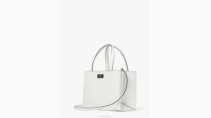 žene Kate Spade prava bijela sam icon mala kožna torba pribor 04HN219