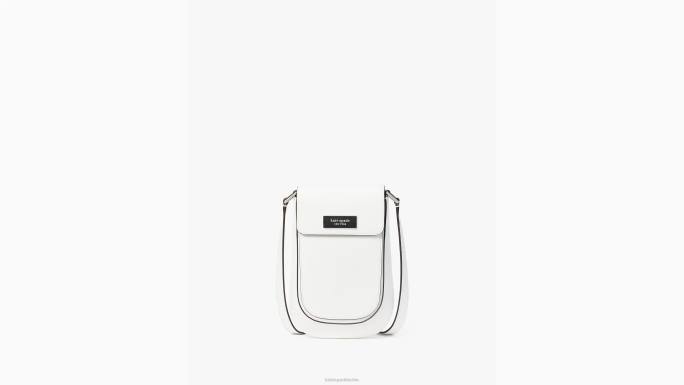 žene Kate Spade prava bijela sam ikona sjever jug ​​crossbody pribor 04HN39