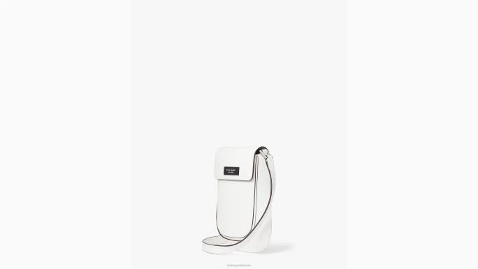 žene Kate Spade prava bijela sam ikona sjever jug ​​crossbody pribor 04HN39