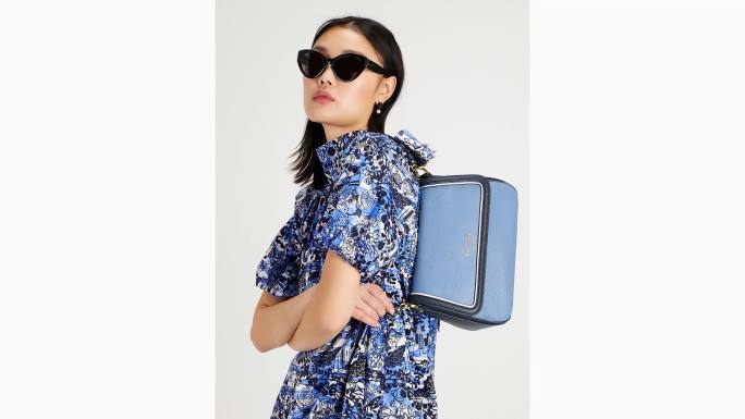 žene Kate Spade vodomar multi hudson colorblocked srednja kabriolet torba za rame pribor 04HN152