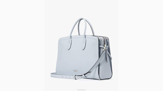 žene Kate Spade akvarel plavi knott putnička torba pribor 04HN69