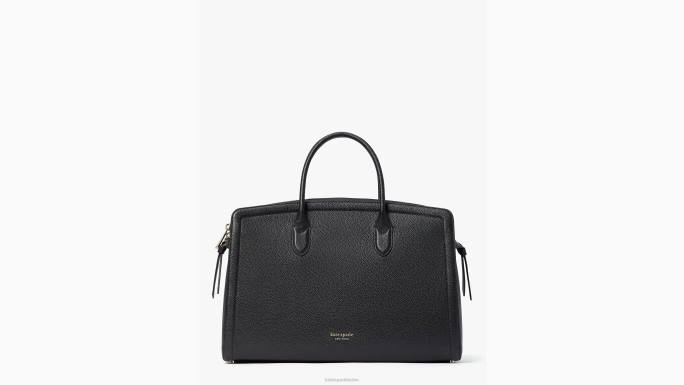 žene Kate Spade crno knott putnička torba pribor 04HN68