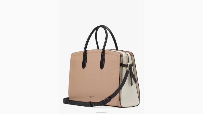 žene Kate Spade kraft papir multi knott putnička torba s blokiranim bojama pribor 04HN193
