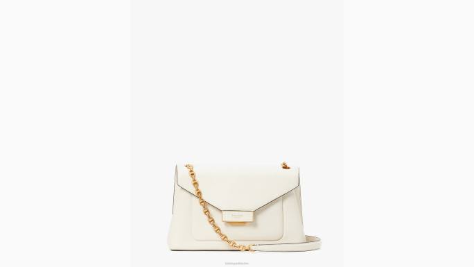 žene Kate Spade aureola bijela gramercy srednje konvertibilna torba za rame pribor 04HN314